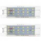 Co2 KOMPLET LUČI LED ZA OSVETLITEV REGISTRSKE TABLICE, AUTOTUNE, ZA OPEL VECTRA C SEDAN, TIGRA B TWINTOP, ASTRA III H, ASTRA IV J, CORSA C, CORSA D, INSIGNIA, ZAFIRA B, (21748454) | Shoptok.si