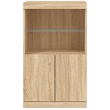  Komoda s LED svjetlima boja hrasta sonome 60,5x37x100 cm | shoptok.hr