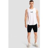 GymBeam Majica bez rukava Combat White | ePonuda.com
