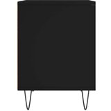  Nočna omarica 2 kosa črna 40x35x50 cm inženirski les, (20916225) | Shoptok.si