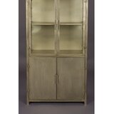 Dutchbone siva kovinska vitrina 64x151x35 cm monviso – | Shoptok.si