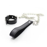 Kiotos Leather Buckle Ring with Leash | shoptok.hr