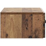  Noćni ormarić za montažu na zid Staro drvo 49 x 34,5 x 20 cm | shoptok.hr