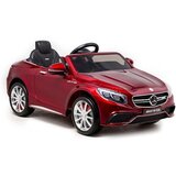 Licencirani auto na akumulator Mercedes S63 - crveni/lakirani  Licencirani auto na akumulator Mercedes S63 - crveni/lakirani Slike