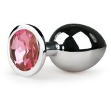 EasyToys - Anal Collection Metalni analni čep No. 2, srebrno/ružičasti Cijene