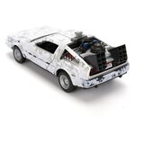  Replika DeLorean Time Machine, ledena izvedba - 40 godina Back to the Future, 1:32 | shoptok.hr