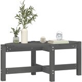  Stolić za kavu sivi 87 x 48 x 35 cm od masivne borovine | shoptok.hr