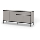 Marckeric Siva/bež nizka komoda 180x80 cm Lorenza – | Shoptok.si
