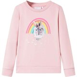 vidaXL Dječja topla majica svjetloružičasta 92 | shoptok.hr
