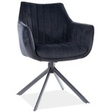  Stolica AZALIA - baršun - crna | shoptok.hr