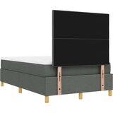  Krevet s opruga kutije Tamno siva 190 x 120 cm tkanina | shoptok.hr