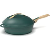 Cookut Ponev s pokrovom Fabuleuse 8v1 / 28cm / zelena / aluminij, (5000198748) Cene