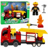  Fire Department Motorized Fire Truck Firefighter Figure Building Blocks Set | Shoptok.si