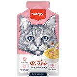 WANPY Vlažna hrana za mačke, Tuna i škampi, 50g Cene