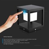  LED solarno svetlo sa senzorom LED/2W/5,5V 3000K IP65 2600 mAh crno | Eponuda.com