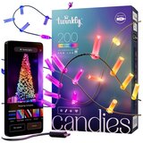 TWINKLY TWKC200RGB-G - LED RGB prigušiva svetleća girlanda 200xLED 14 m USB Wi-Fi | Eponuda.com