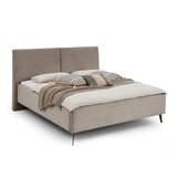 Meise Möbel Smeđe-sivi tapecirani bračni krevet bez podnice 180x200 cm Lando – Cijene