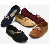 Resti Eco-suede beige moccasins Brussi - Footwear | Shoptok.si
