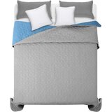 Tutumi Dvostrano prošiveni prekrivač Diamante L.Grey / Blue | shoptok.hr