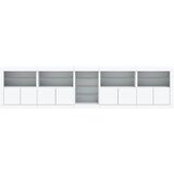  Komoda s LED svjetlima bijela 283x37x67 cm | Eponuda.ba