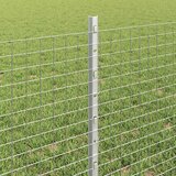  Zatvorena žičana ograda s postovima 10 x 0,6 m Pocinčani čelik | shoptok.hr