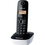 Panasonic Brezžični telefon, LED zaslon, belo/črn - KX-TG1611FXW | Shoptok.si