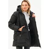 Dewberry Z6773 WOMEN'S OUTERWEAR - BLACK Cene