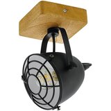 Eglo Spot GATEBECK E14 11 cm drvo/crna 49076 Cene