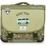 Pol Fox Šolska torba CARTABLE 38 CM ROADTRIP Kaki | Shoptok.si