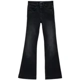 Jeans flare 21004615 000 Črna