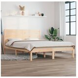 vidaXL Posteljni okvir iz trdnega lesa 135x190 cm 4FT6 | Shoptok.si