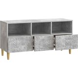 TV ormar 102 x 34,5 x 50 cm Betonska siva Konstruirano drvo | Eponuda.ba