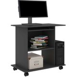 vidaXL Računalniška miza siva 80x50x75 cm iverna plošča, (20939009) | Shoptok.si