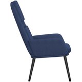  Stolica za opuštanje plava od tkanine | shoptok.hr