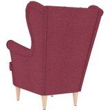  Fotelj Wine Red 74x84x100 cm Tkanina, (21749740) | Shoptok.si