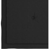  Jastuci za vrtne stolice 2 kom crni 40 x 40 x 3 cm od tkanine | shoptok.hr