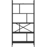  Polica Crni hrast 75 x 30 x 156 cm Konstruirano drvo | Eponuda.com