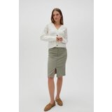Marisse Women's Skirt L-Sc-4602 Olive Cene