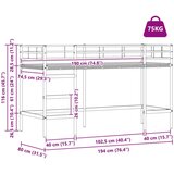  Črna 75 x 190 cm, (5000102092) | Shoptok.si