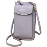 INF PU usnjena torba za telefon čez ramo Grey, (21539033) Cene