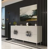 Hanah home komoda nida KB150 white silver Cene