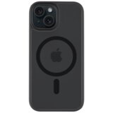 TACTICAL Asphalt MagForce silikonski ovitek za iPhone 15 - prozorno črn Cene