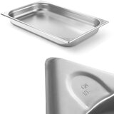 Hendi Jeklena posoda Kitchen Line GN 1/1, višina 65 mm - 806128, (21383948) | Shoptok.si