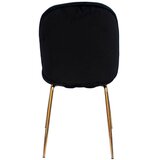 Kayoom SET STOLOV, kovina, umetna masa črna, barve medenine | Shoptok.si
