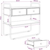  Konzolna stolica Staro drvo 80 x 40 x 75 cm Konstruirano drvo | Eponuda.com
