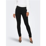 Only Black women's trousers in suede finish Jo - Women Cene
