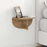  Stenska polica Umetni hrast 38 x 19 x 19 cm Konstruiran les, (5000201633) | Shoptok.si