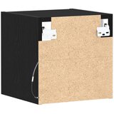  LED zidni noćni ormarić Zidne Crna 30 x 28,5 x 30 cm | shoptok.hr