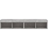 TV ormarići s LED svjetlima 2 kom siva boja betona 80x30x30 cm | Eponuda.com