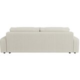 Ropez Krem sklopiva/s prostorom za odlaganje sofa od samta 234 cm Sara – | shoptok.hr
